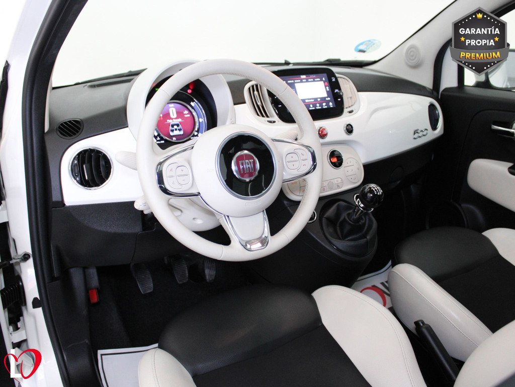 FIAT 500 1.0 DOLCEVITA HYBRID 70 de segunda mano FIAT 500 1.0 DOLCEVITA HYBRID 70 de segunda mano