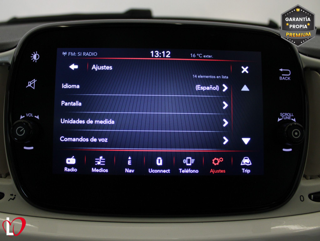 FIAT 500 1.0 DOLCEVITA HYBRID 70 de segunda mano FIAT 500 1.0 DOLCEVITA HYBRID 70 de segunda mano
