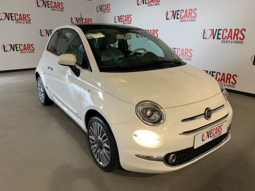 FIAT 500 1.2 LOUNGE 70CV de segunda mano