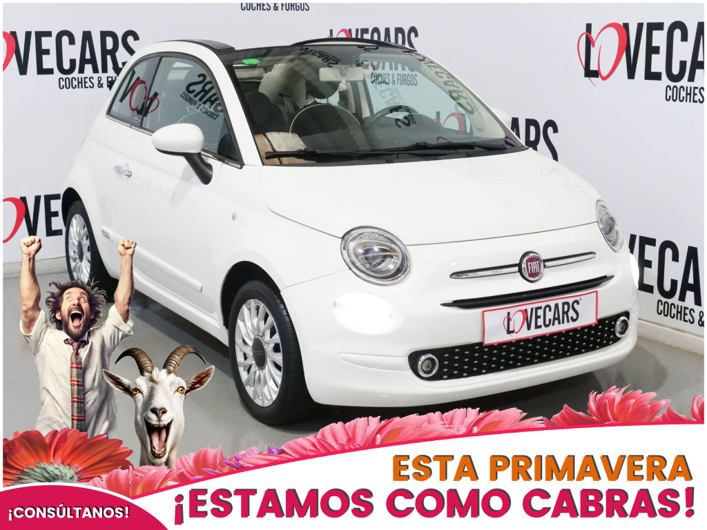 FIAT 500 CABRIO 1.2 LOUNGE AUTOM. CABRIO 69 de segunda mano