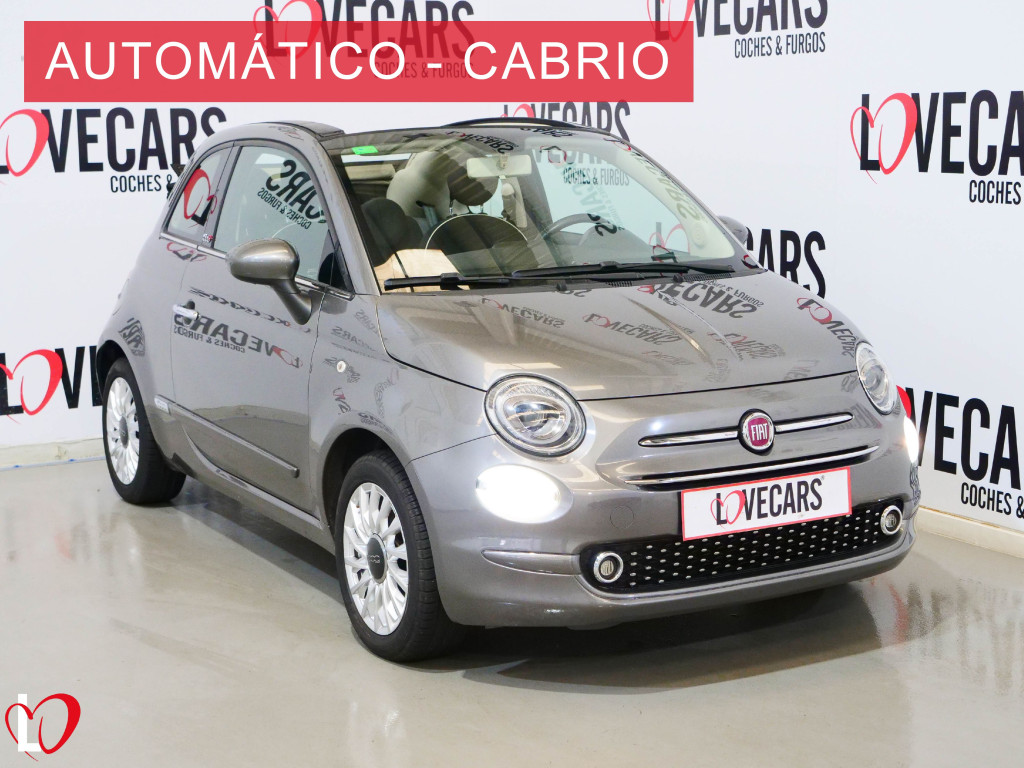 FIAT 500 CABRIO 1.2 LOUNGE AUTOM. CABRIO 69 de segunda mano