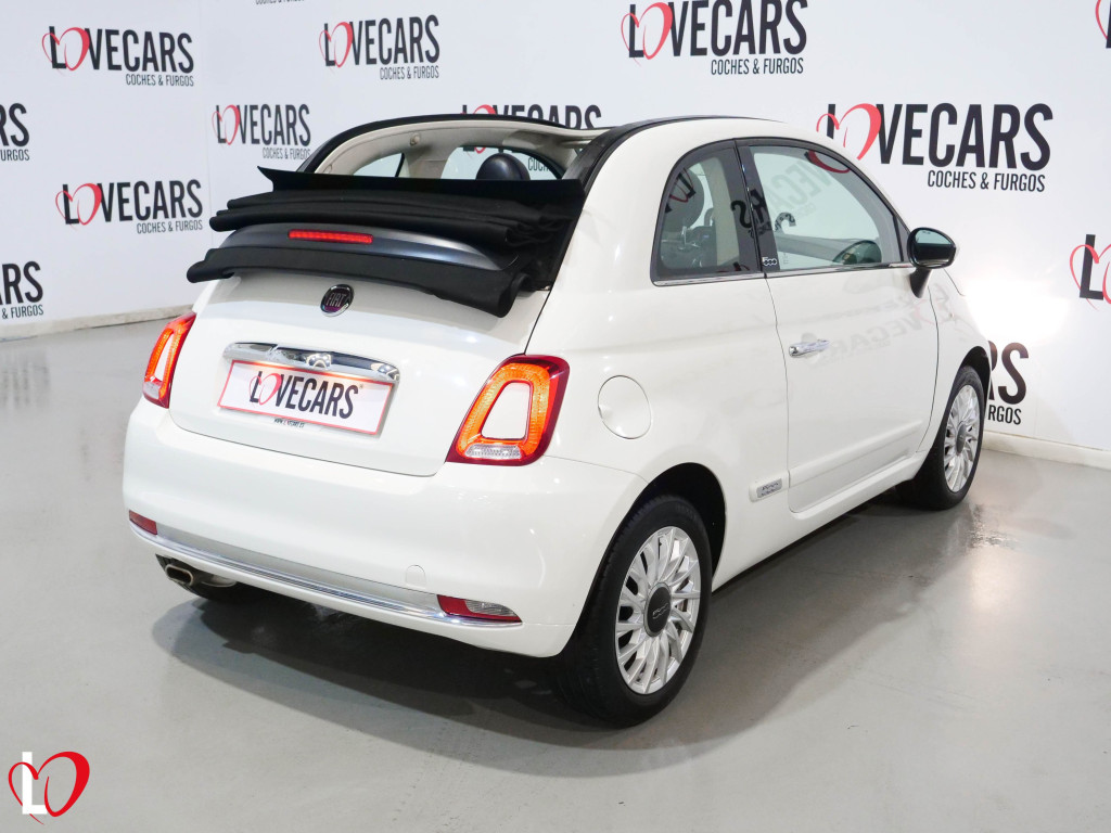 FIAT 500 CABRIO 1.2 LOUNGE AUTOM. CABRIO 69 de segunda mano