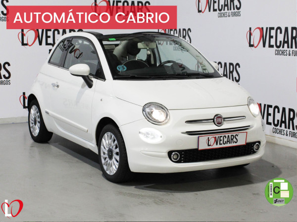 FIAT 500 CABRIO 1.2 LOUNGE AUTOM. CABRIO 69 de segunda mano