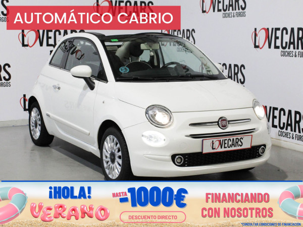 FIAT 500 CABRIO 1.2 LOUNGE AUTOM. CABRIO 69 de segunda mano