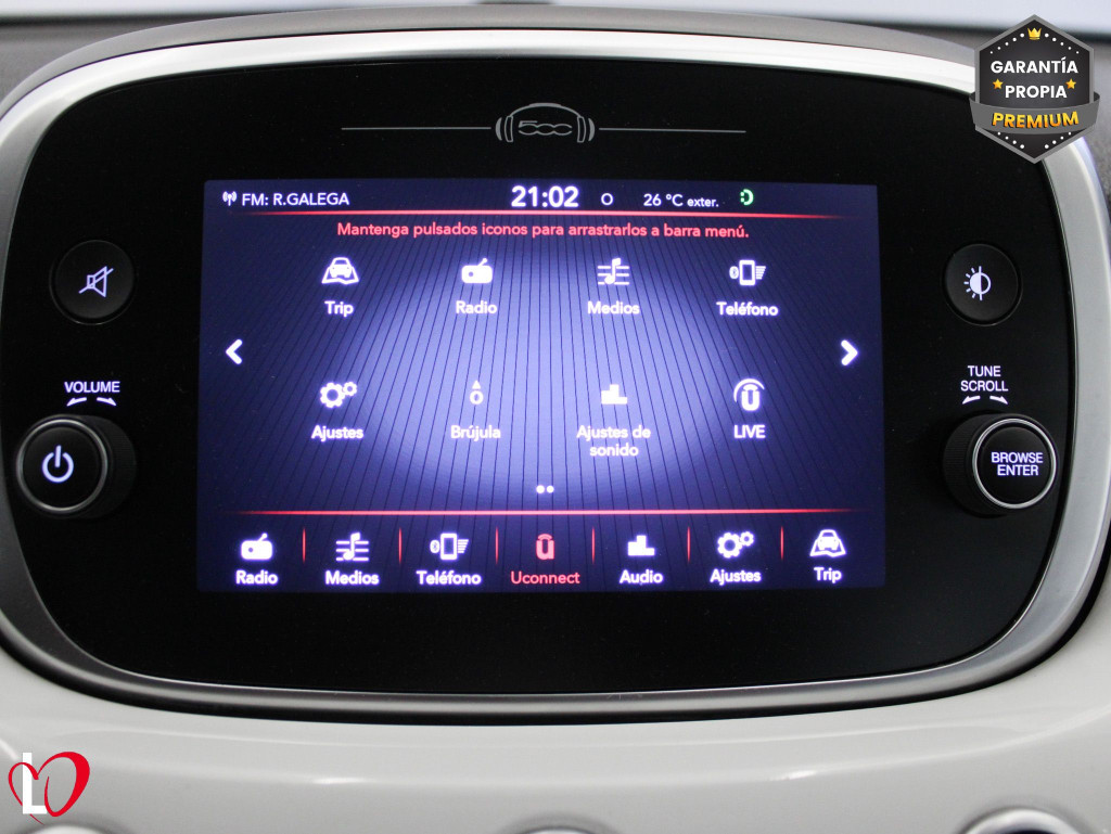 FIAT 500 X 1.3 MTJ URBAN 95 de segunda mano