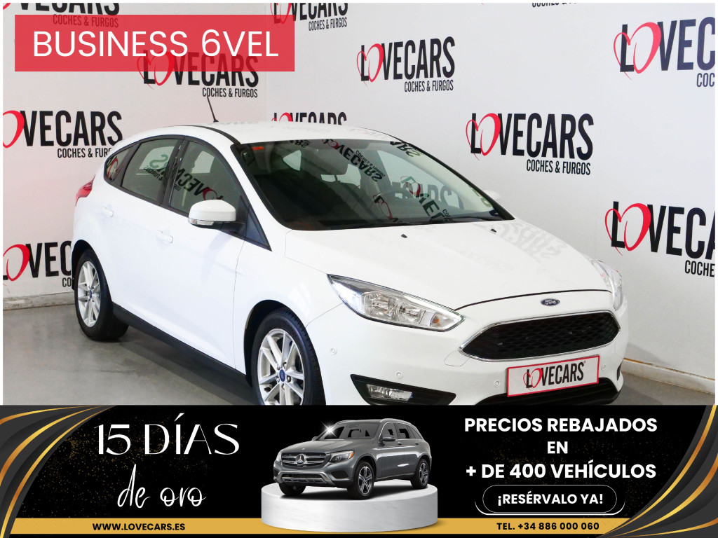 FORD FOCUS 1.5 TDCI BUSINESS 6 VEL 95 de segunda mano