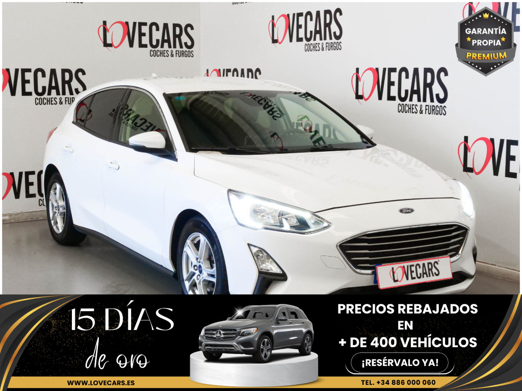 FORD FOCUS 1.5 TDCI ECOBLUE TREND 6 VEL 95 de segunda mano