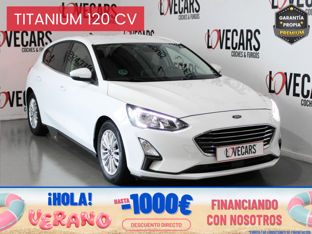 FORD FOCUS 1.5 TDCI TITANIUM ECOBLUE 6 VEL 120 de segunda mano