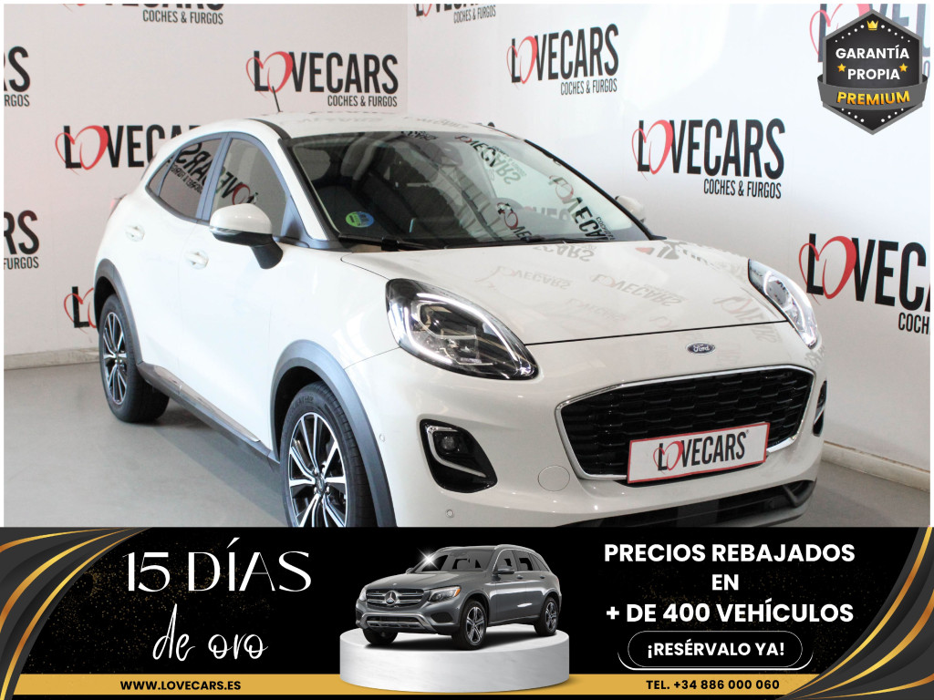 FORD PUMA 1.0 ECOBOOST 125 MHEV TITANIUM de segunda mano