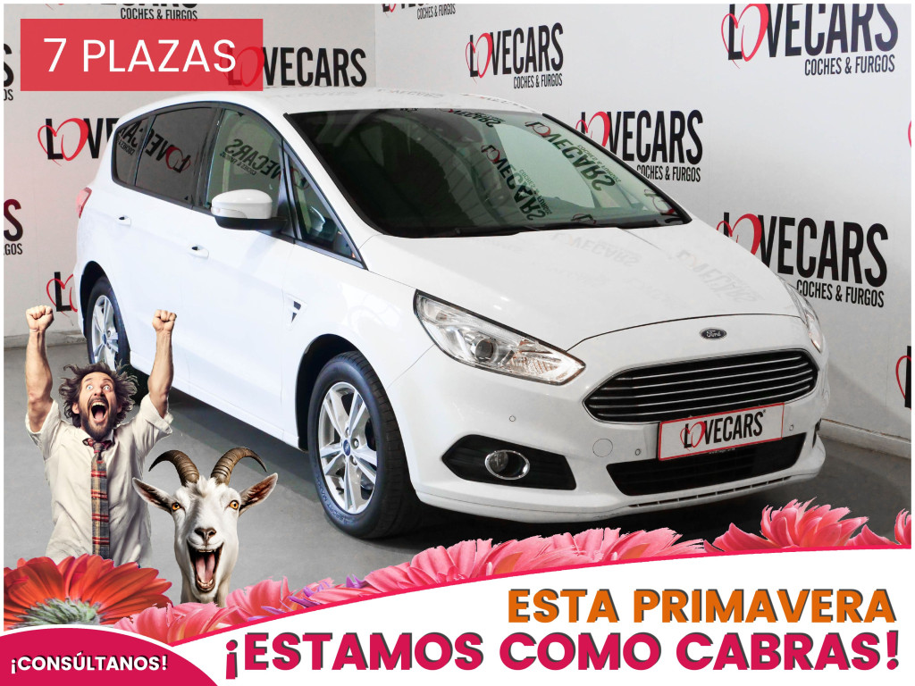 FORD S-MAX 2.0 EcoBlue BUSINESS 150 de segunda mano
