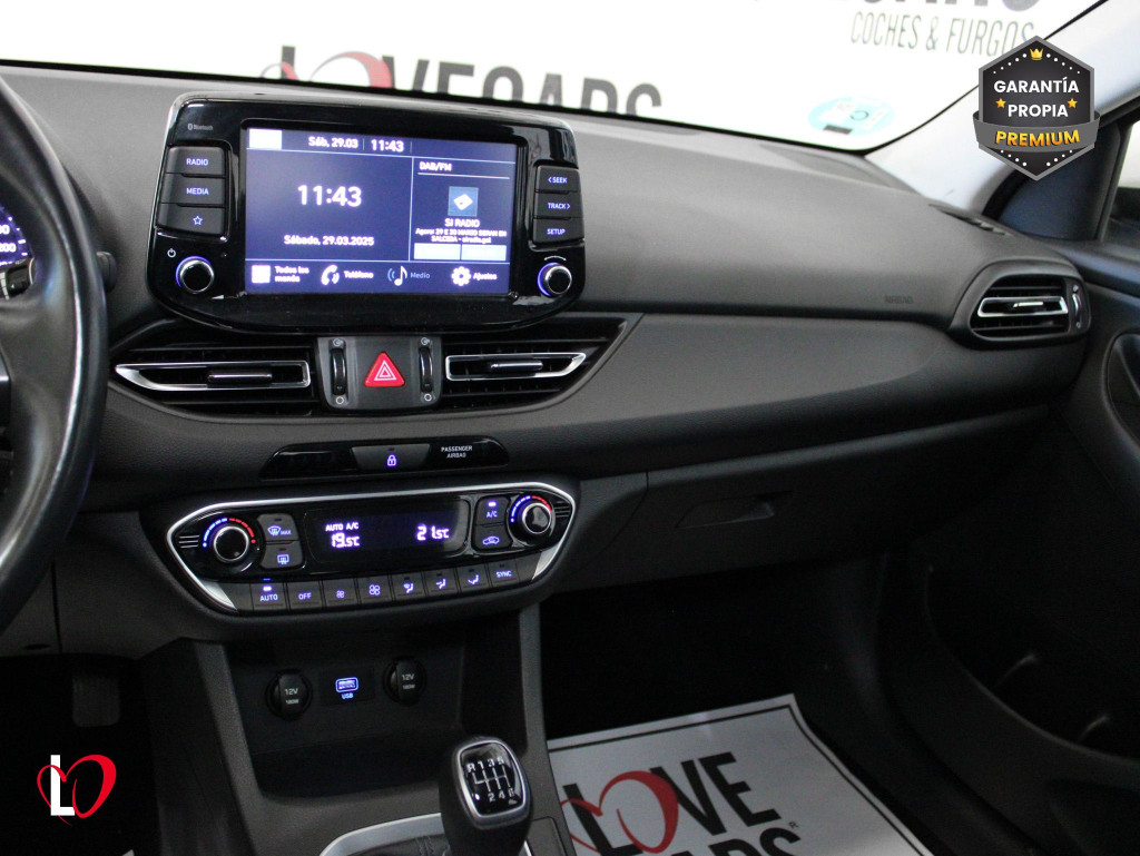 HYUNDAI I30 1.5 DPI KLASS SLX 110CV de segunda mano