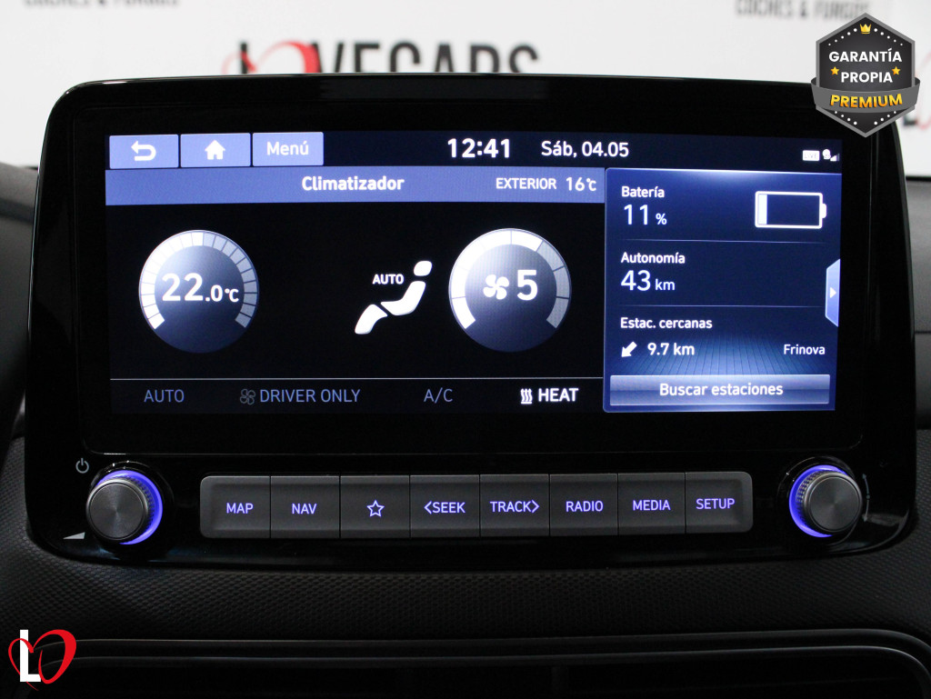 HYUNDAI KONA EV STYLE 64KW ELECTRIC 204 de segunda mano