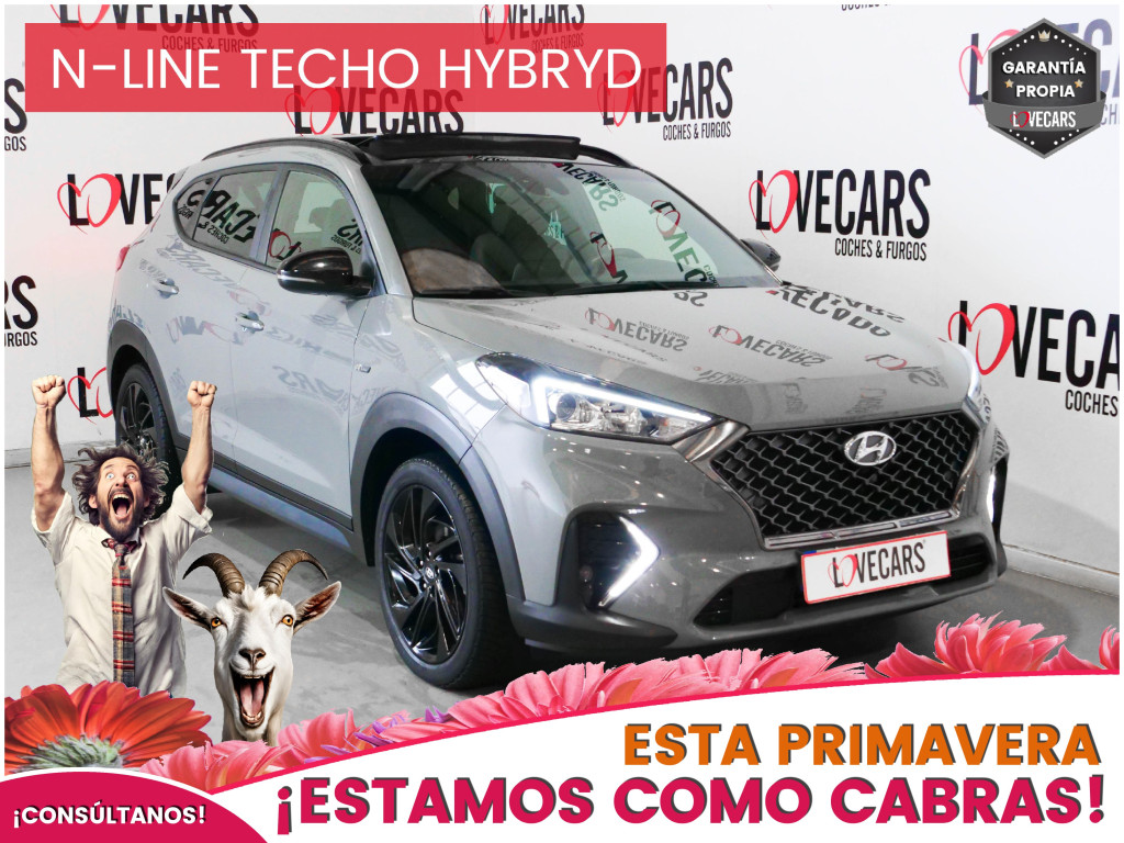 HYUNDAI TUCSON 1.6 CRDI AUTO N-LINE 48V TECHO 136 de segunda mano