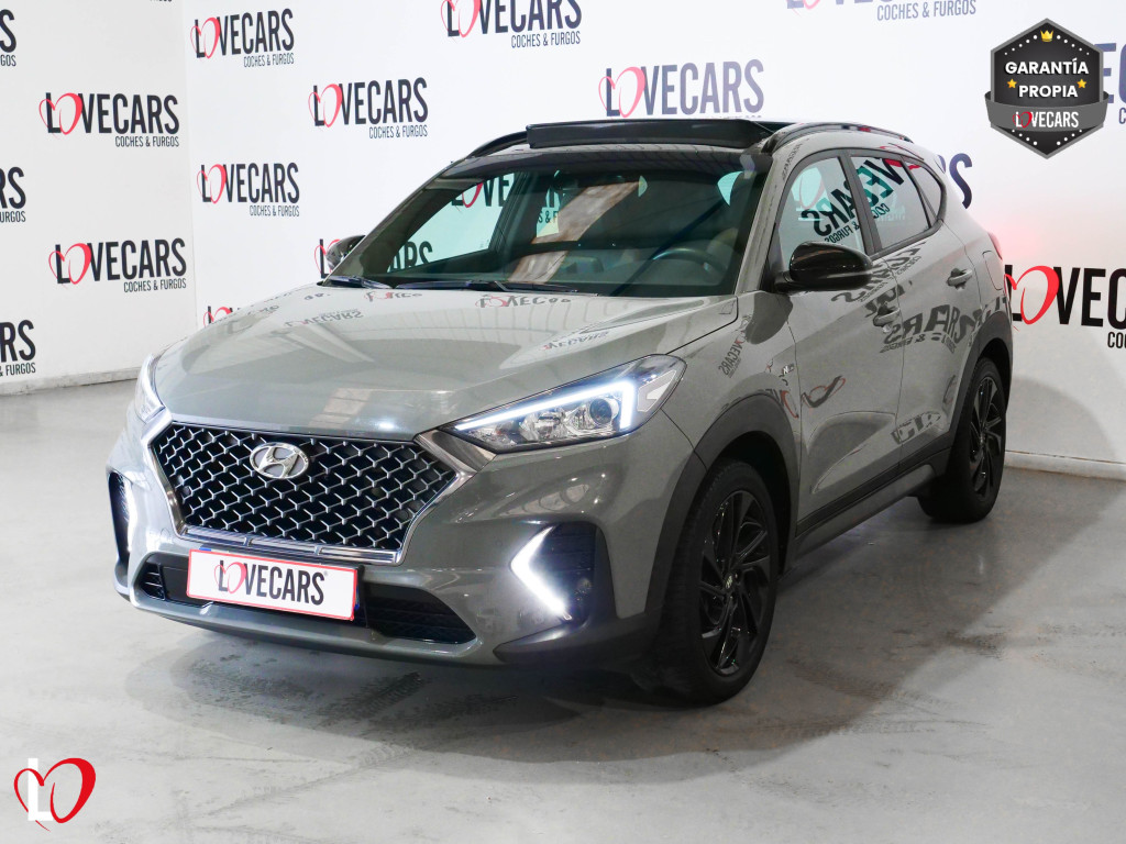 HYUNDAI TUCSON 1.6 CRDI AUTO N-LINE 48V TECHO 136 de segunda mano