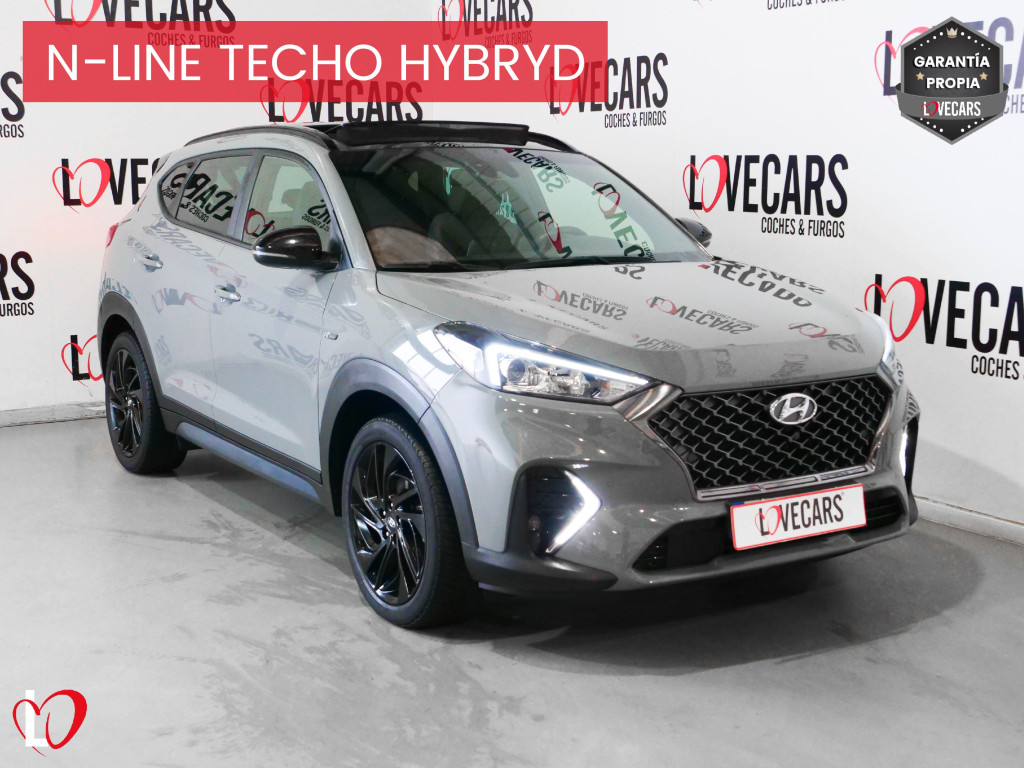 HYUNDAI TUCSON 1.6 CRDI AUTO N-LINE 48V TECHO 136 de segunda mano