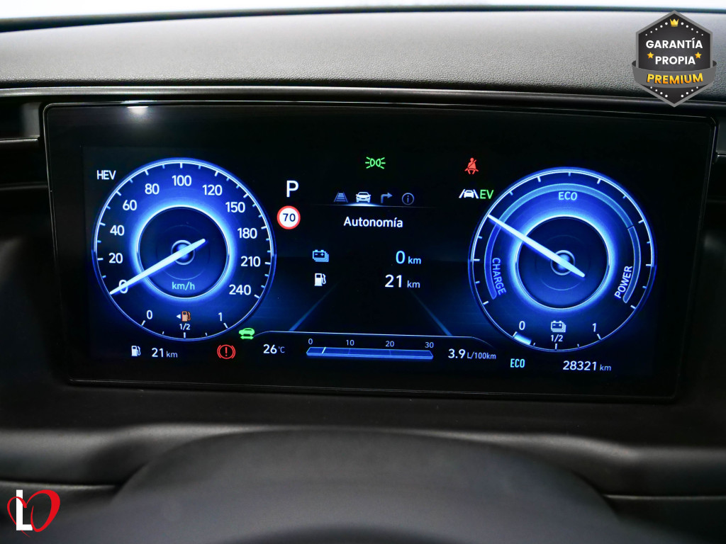HYUNDAI TUCSON 1.6 PHEV N LINE TECHO 265 de segunda mano
