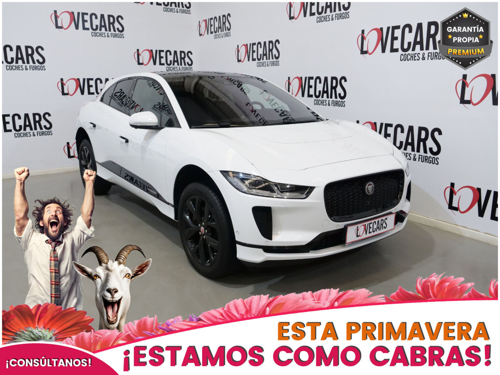 JAGUAR I-PACE EV AWD HSE TECHO 400 de segunda mano