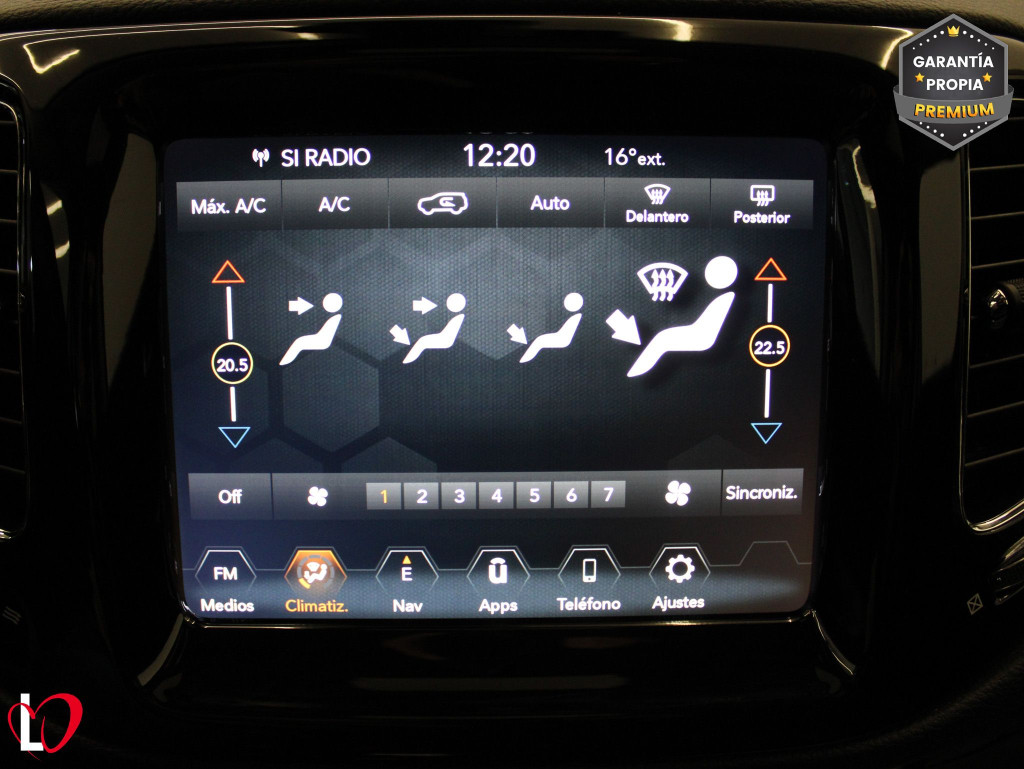 JEEP COMPASS 1.4 MAIR LIMITED 140 de segunda mano