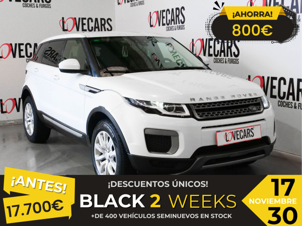 LAND ROVER EVOQUE 2.0e D4 SE 4X2 150 de segunda mano