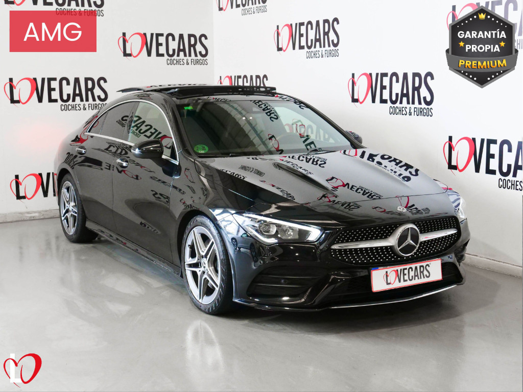 MERCEDES CLA 200 AUTOMÁTICO AMG TECHO 163 de segunda mano