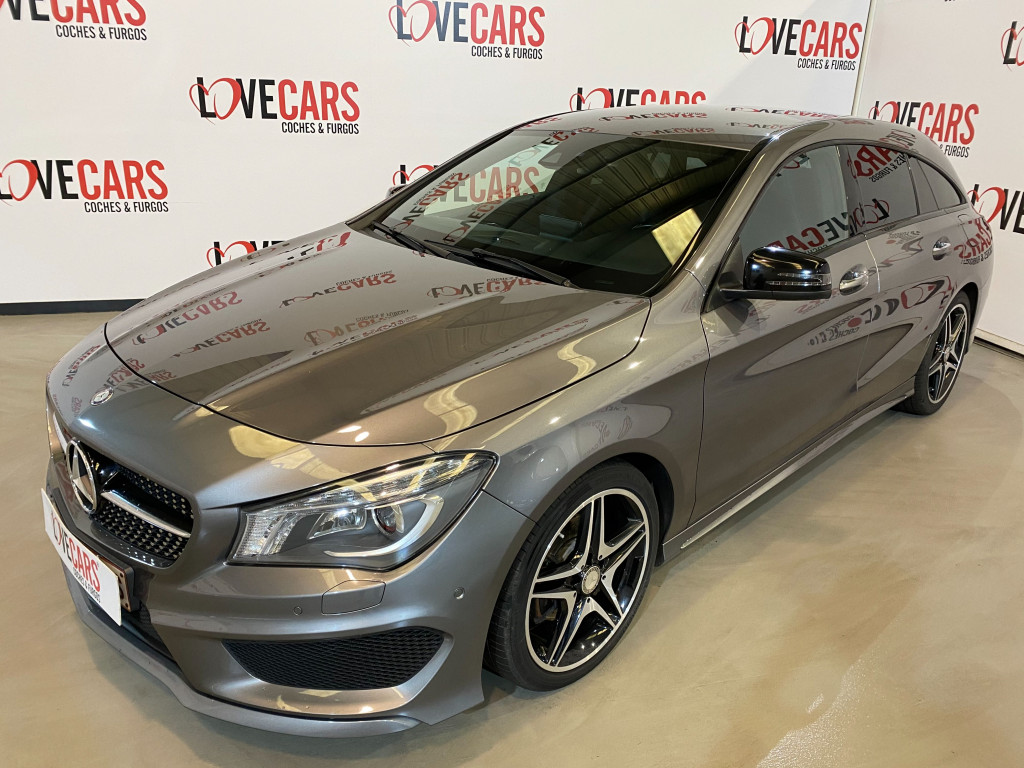 MERCEDES CLA 200 D AUTOM. SHOOTING BRAKE AMG LINE 136 de segunda mano
