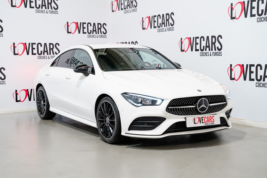 MERCEDES CLA COUPE 200 D AMG DCT 150 de segunda mano
