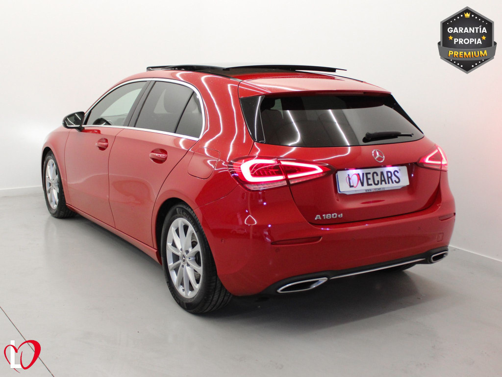 MERCEDES CLASE A 180 D AUTOM. ADVANTAGE + TECHO 116 de segunda mano