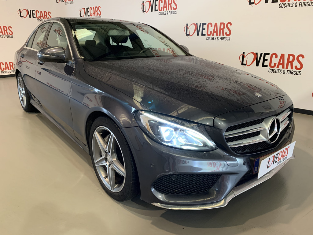 MERCEDES CLASE C 200 D AMG LINE AUT. 4D de segunda mano