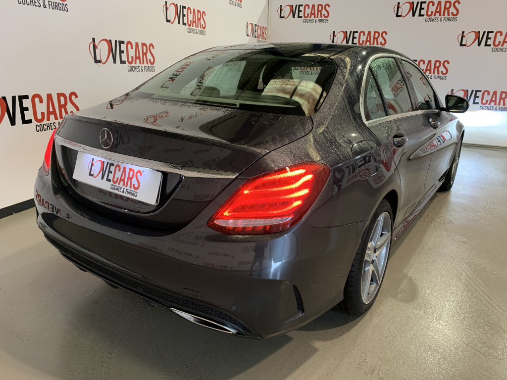 MERCEDES CLASE C 200 D AMG LINE AUT. 4D de segunda mano