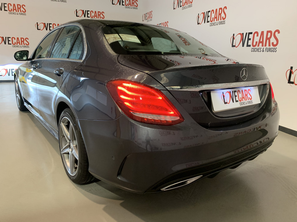 MERCEDES CLASE C 200 D AMG LINE AUT. 4D de segunda mano