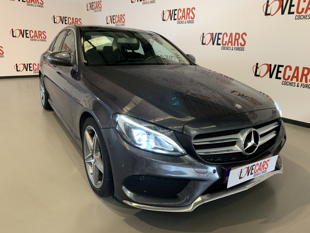 MERCEDES CLASE C 200 D AMG LINE AUT. 4D de segunda mano