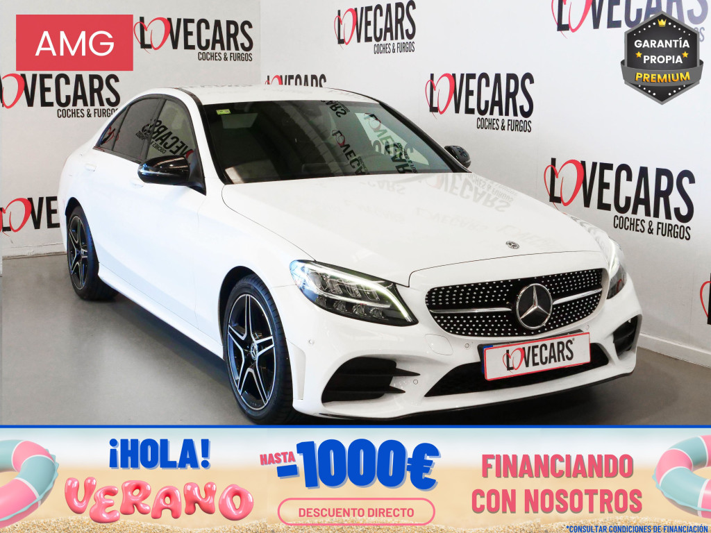 MERCEDES CLASE C 200 D AUTOM. AMG 160 de segunda mano