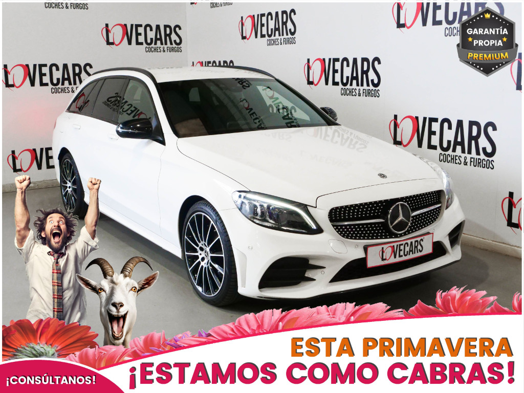 MERCEDES CLASE C 220 D AMG T 9G-TRONIC ESTATE 195 de segunda mano