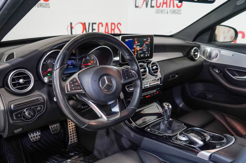 MERCEDES CLASE C BREAK 220 D AMG 170 de segunda mano