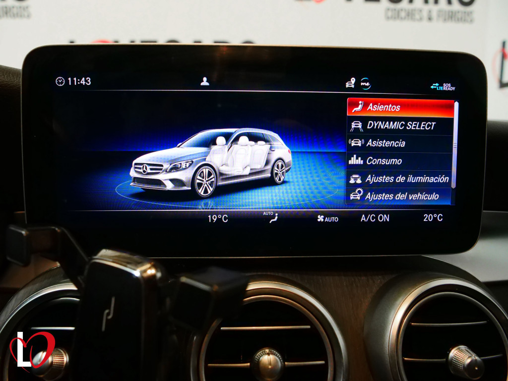 MERCEDES CLASE C ESTATE 200 D 9G-TRONIC AVANTGARDE de segunda mano