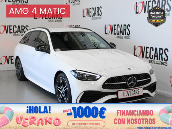 MERCEDES CLASE C ESTATE 220D AMG 9G-TRONIC 4 MATIC 200 de segunda mano