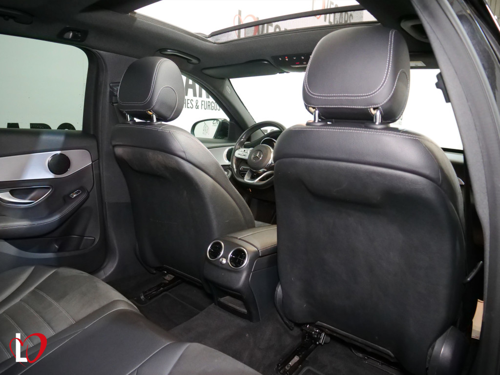 MERCEDES CLASE C FAMILIAR 200 D 9G-TRONIC AMG TECHO 160 de segunda mano