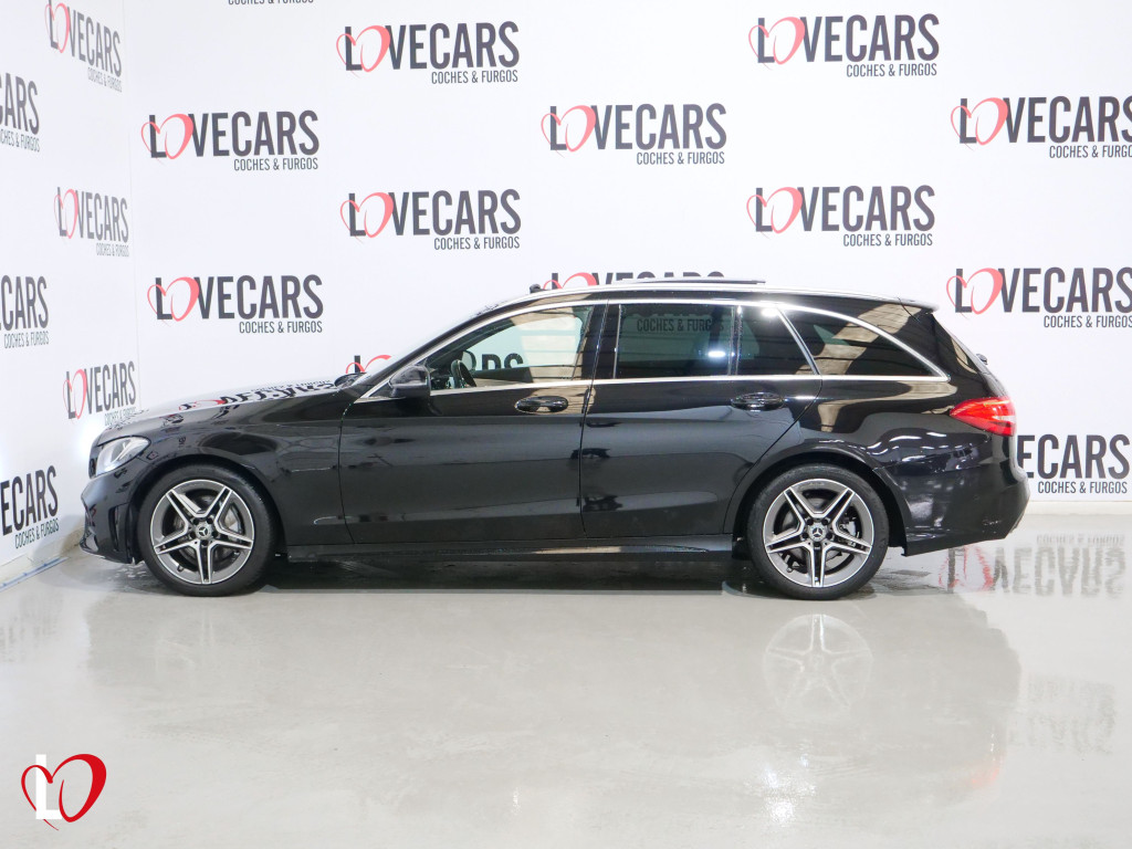 MERCEDES CLASE C FAMILIAR 200 D 9G-TRONIC AMG TECHO 160 de segunda mano