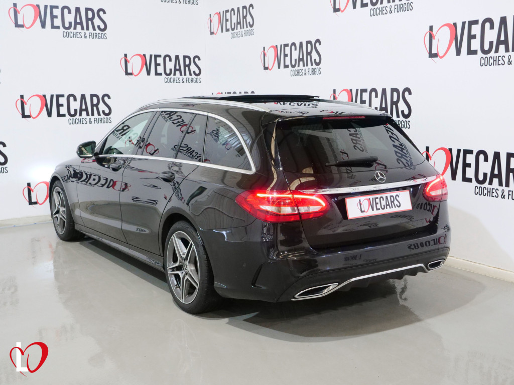 MERCEDES CLASE C FAMILIAR 200 D 9G-TRONIC AMG TECHO 160 de segunda mano