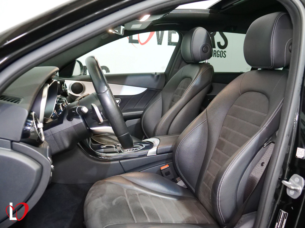 MERCEDES CLASE C FAMILIAR 200 D 9G-TRONIC AMG TECHO 160 de segunda mano