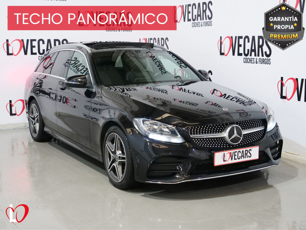 MERCEDES CLASE C FAMILIAR 200 D 9G-TRONIC AMG TECHO 160 de segunda mano