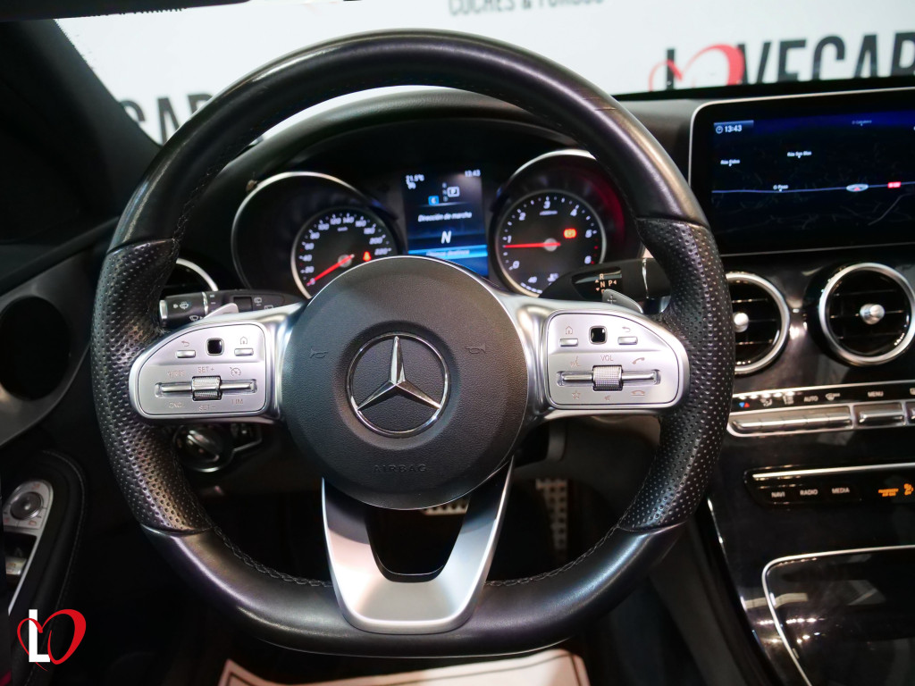 MERCEDES CLASE C FAMILIAR 200 D 9G-TRONIC AMG TECHO 160 de segunda mano