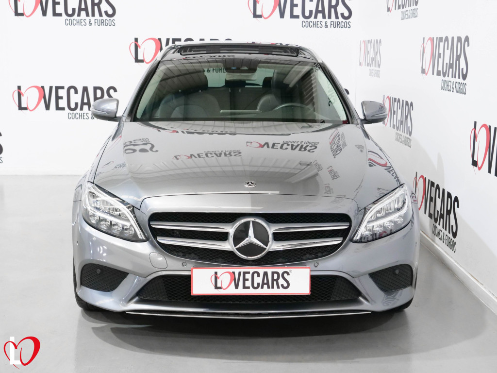 MERCEDES CLASE C FAMILIAR 200 D AVANTGARDE TECHO 160 de segunda mano