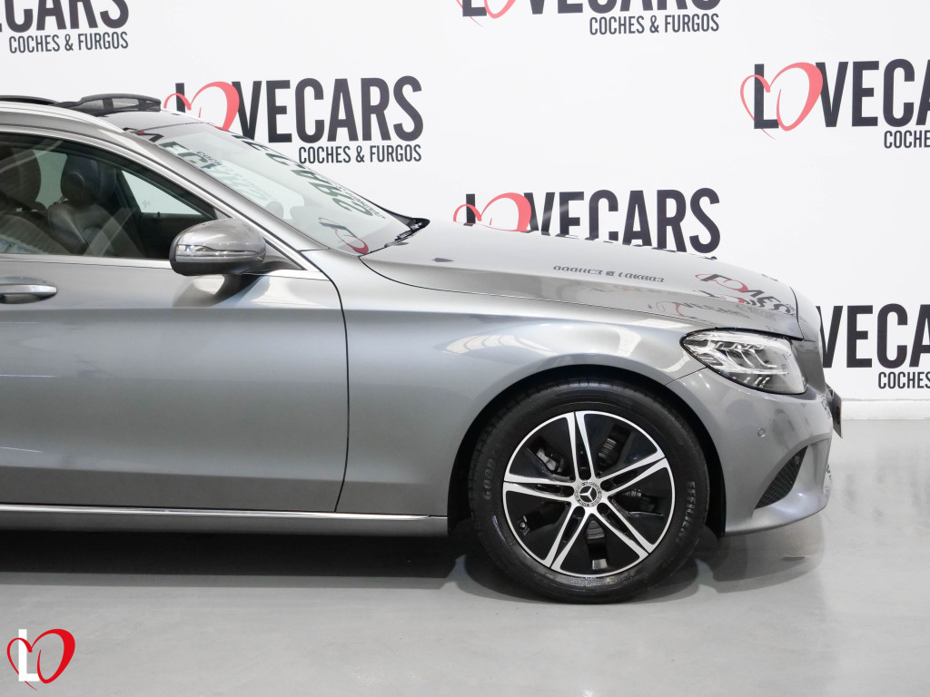 MERCEDES CLASE C FAMILIAR 200 D AVANTGARDE TECHO 160 de segunda mano