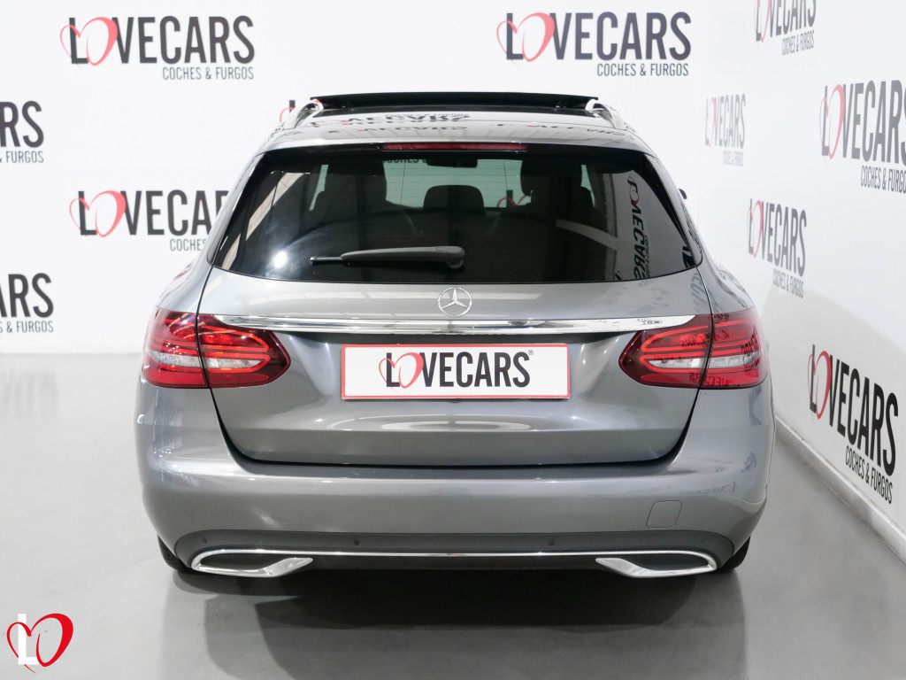MERCEDES CLASE C FAMILIAR 200 D AVANTGARDE TECHO 160 de segunda mano