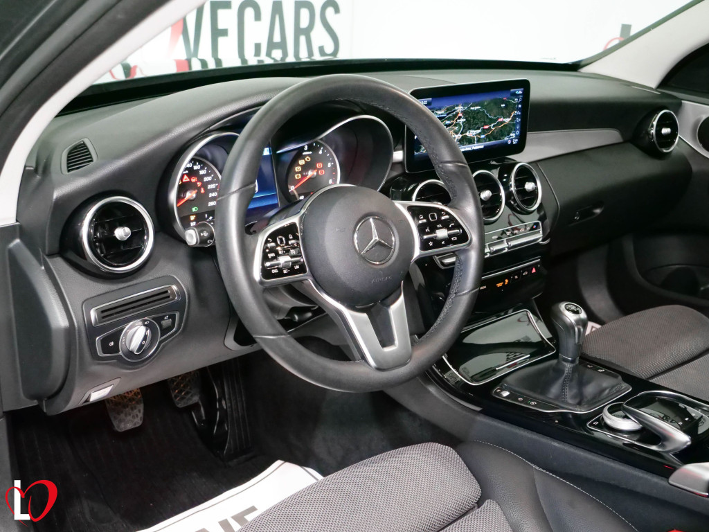 MERCEDES CLASE C FAMILIAR 200 D AVANTGARDE TECHO 160 de segunda mano