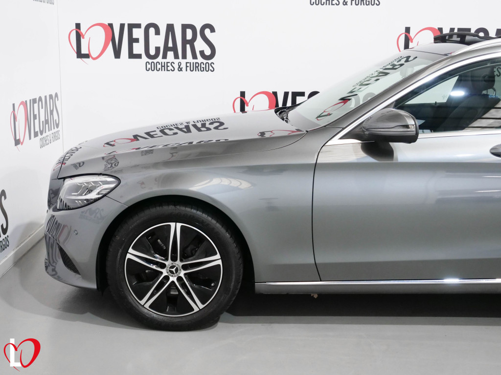 MERCEDES CLASE C FAMILIAR 200 D AVANTGARDE TECHO 160 de segunda mano