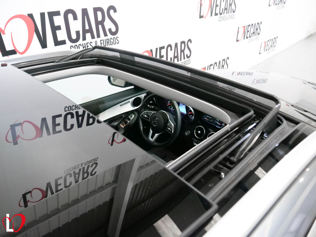 MERCEDES CLASE C FAMILIAR 200 D AVANTGARDE TECHO 160 de segunda mano