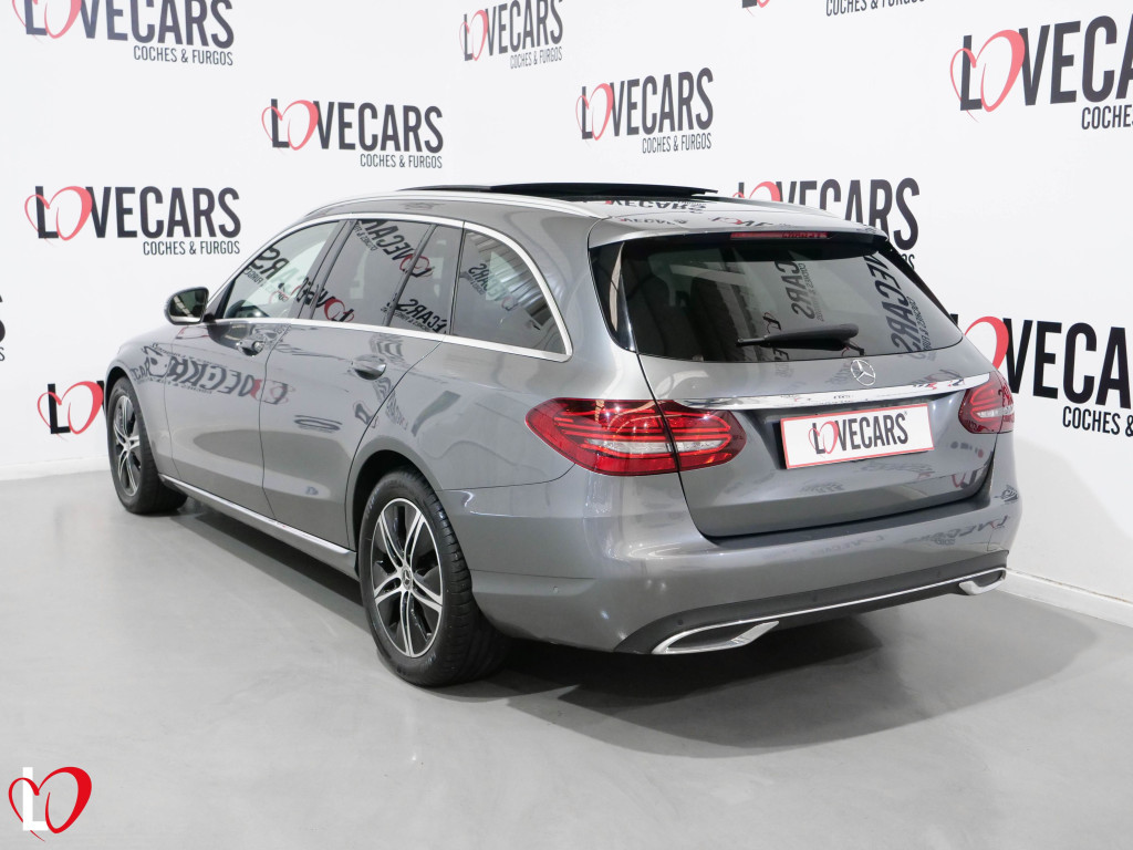 MERCEDES CLASE C FAMILIAR 200 D AVANTGARDE TECHO 160 de segunda mano