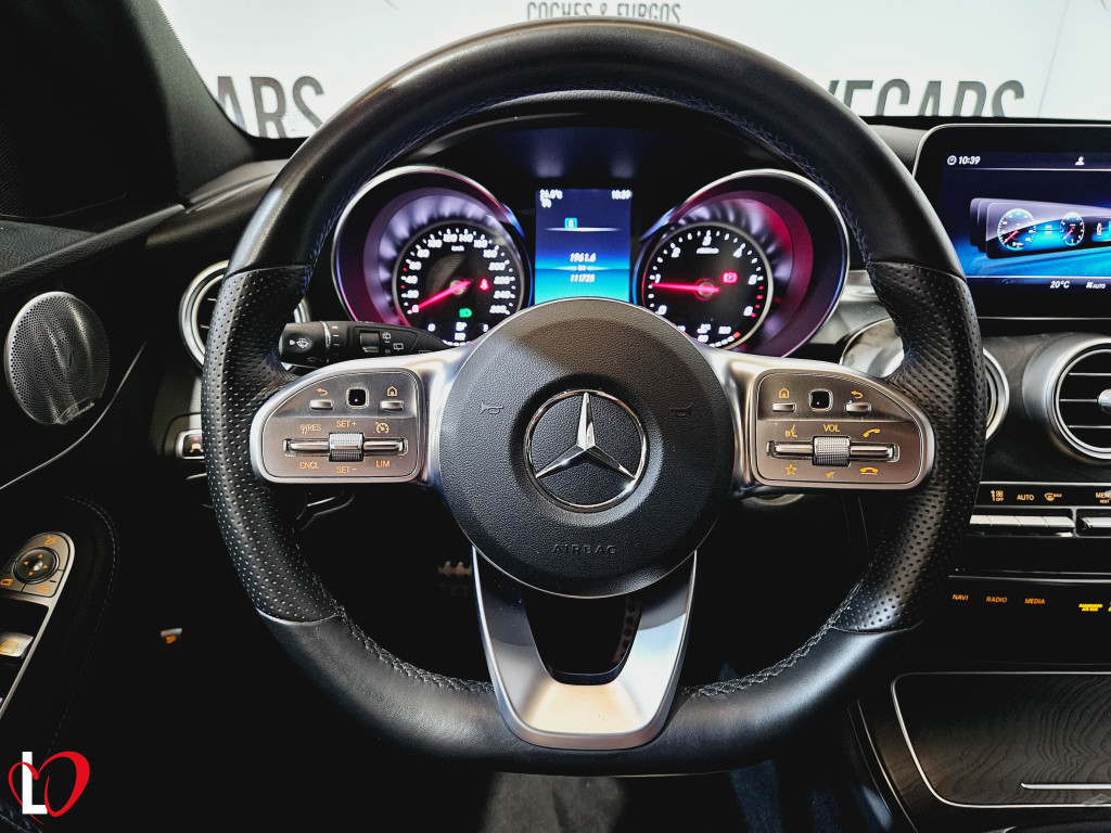 MERCEDES CLASE C FAMILIAR 200 DCI AMG LINE 160 de segunda mano